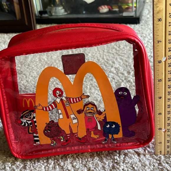 McDonald's Red and Clear Character Bag - Picture 4 of 4